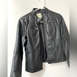 Short Moto Style Jacket